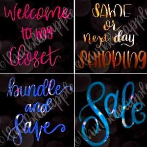 WELCOME TO MY CLOSET